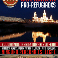 Concentración Solidaria Pro-Refugiadxs en la feria