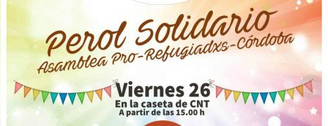 Perol solidario en la feria: viernes 26 en CNT